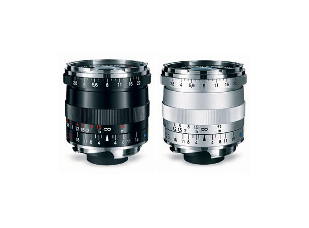 Carl Zeiss Biogon T* 2,8/25 Vidvinkel med Leica M Fatning Sort 